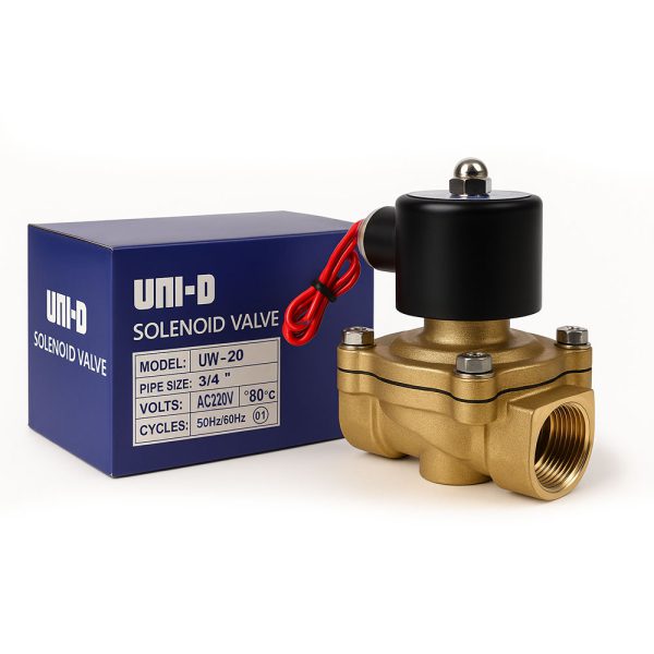شیر برقی سایز 3/4 برند UNI-D - Image 1