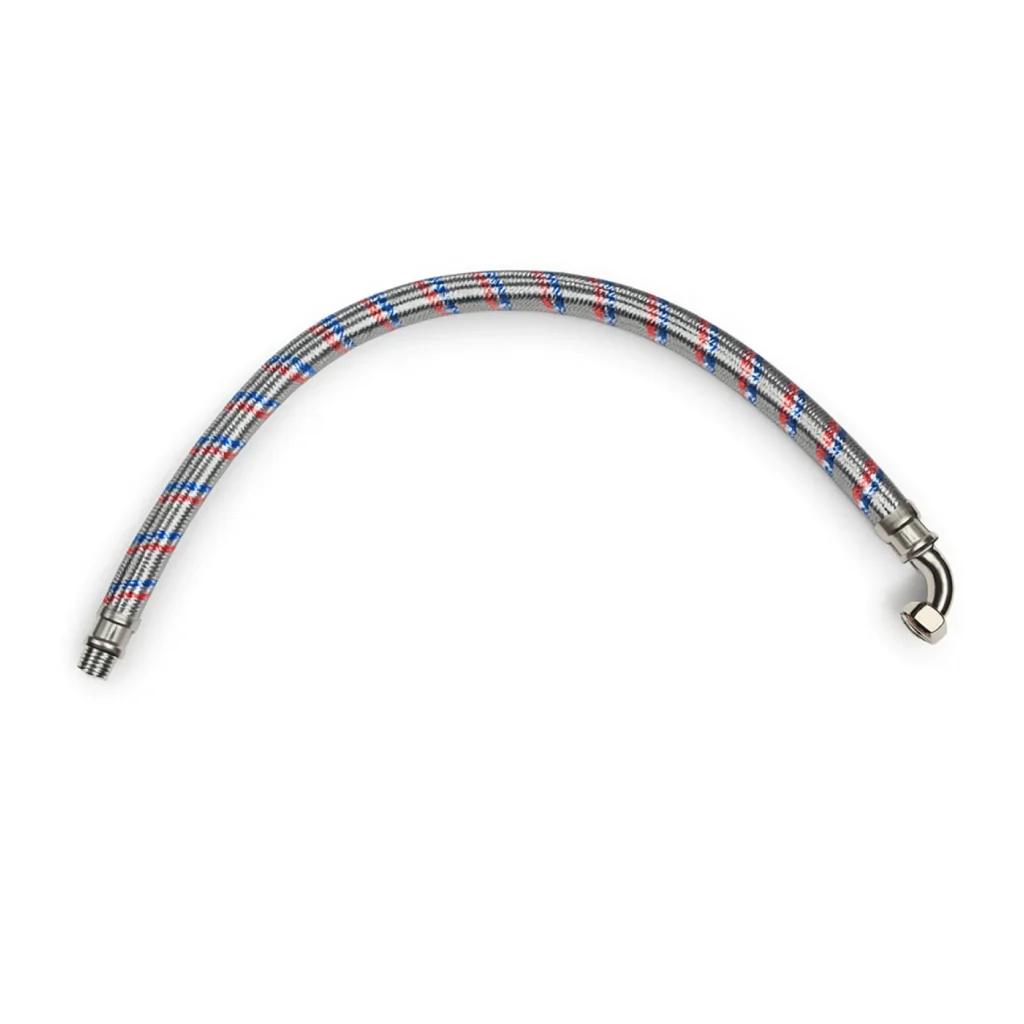 شلنگ چپقی یا شیلنگ یک اینچ یک متری شلنگ مخصوص منبع تحت فشار